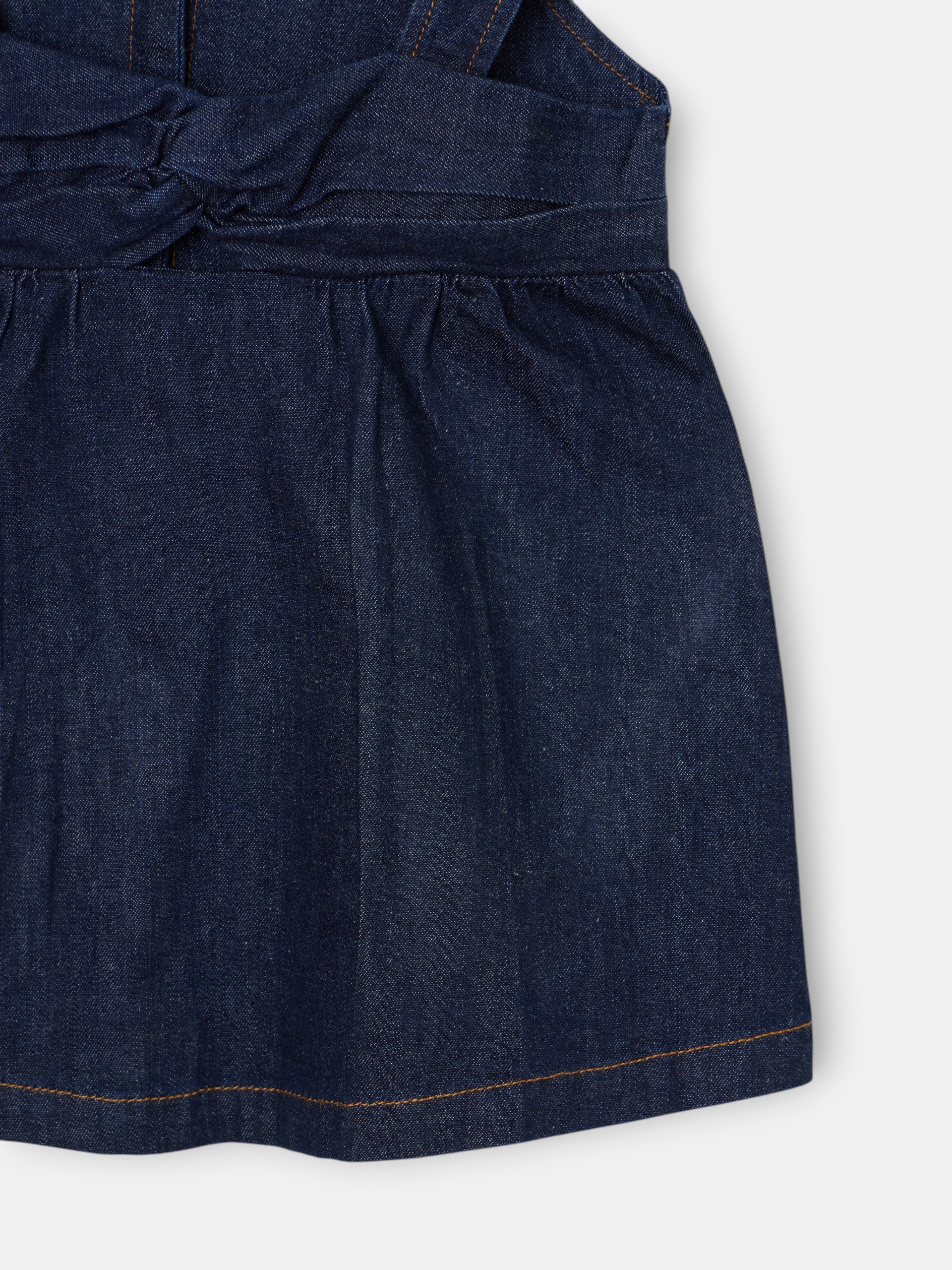 Top girl denim azul