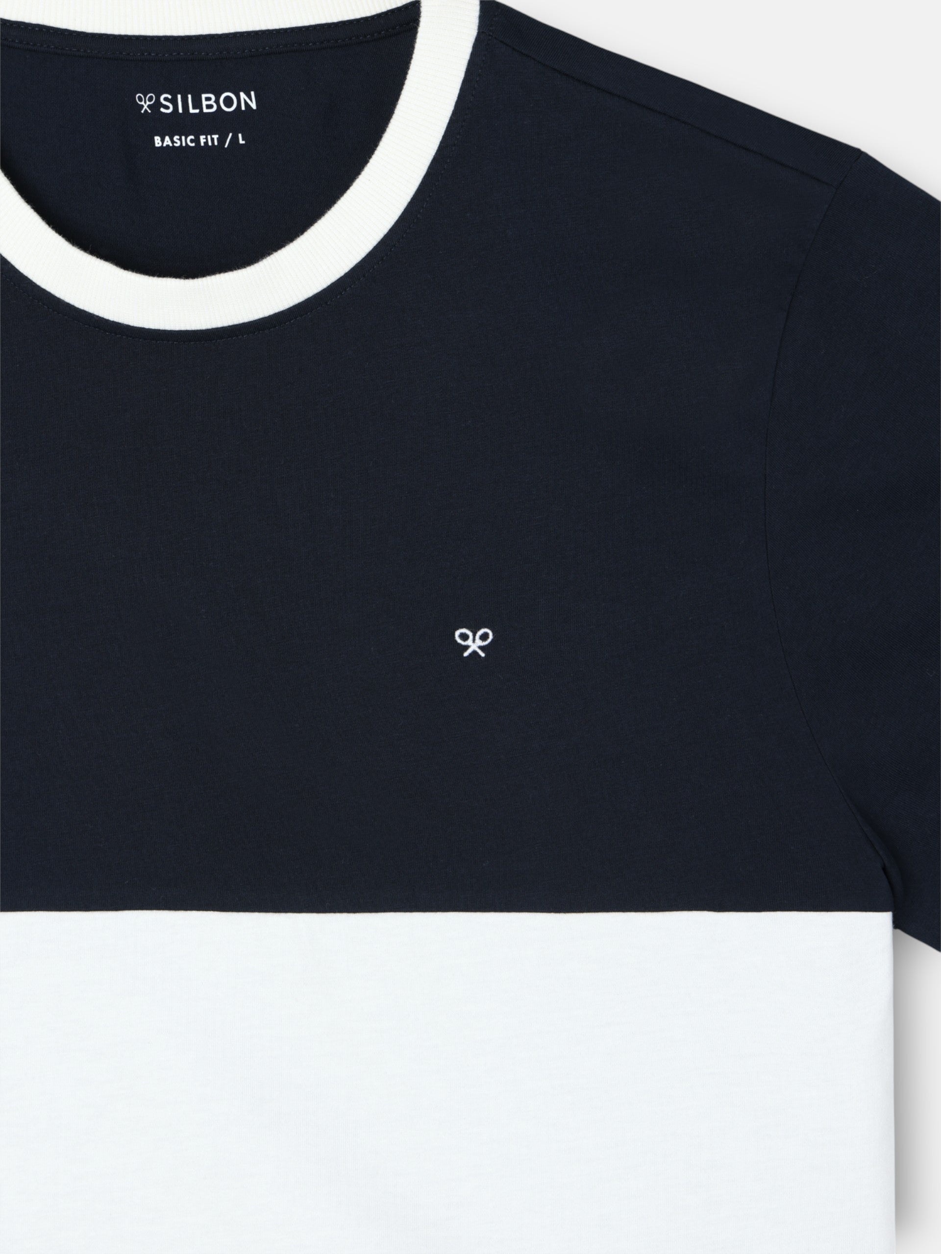 Camiseta raya horizontal cruise azul marino