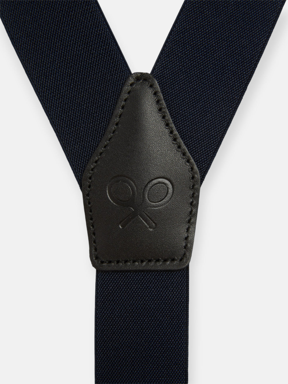 Bretelles Silbon bleu marine uni