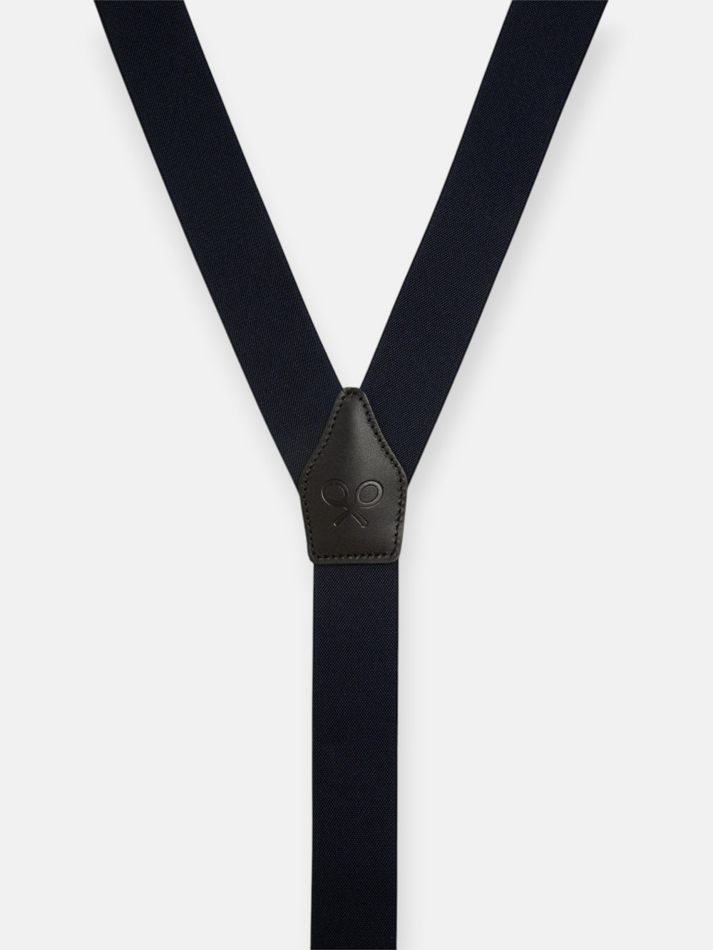 Bretelles Silbon bleu marine uni